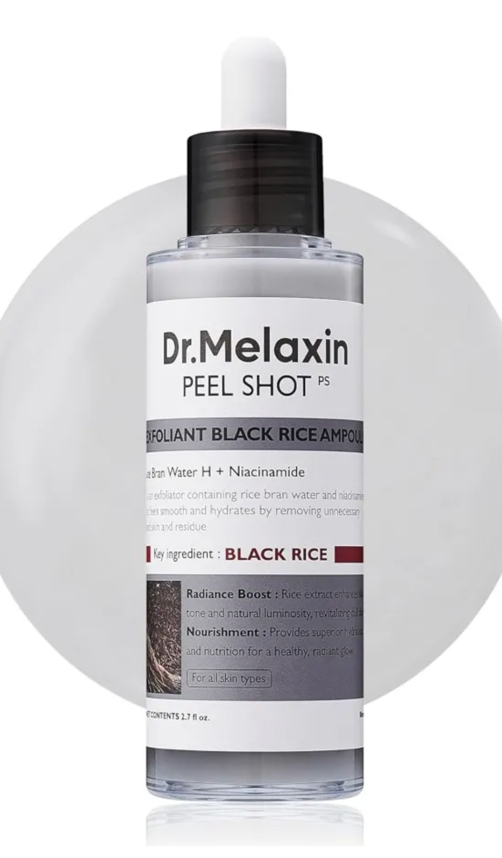 Exfoliante Peel Shot Arroz Negro